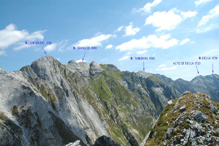 Uno sguardo sulle Alpi Apuane